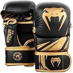 Venum (Black, Small) Challenger 3.0 MMA Sparring Gloves Black/Gold