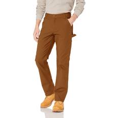 Work Pants Carhartt Rugged Flex Relaxed Fit Duck Dungaree Pant Men's Brown, 29x30