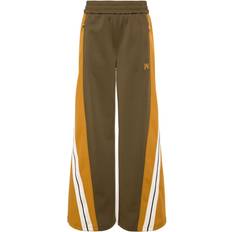 Palm Angels Pants Palm Angels Brown/Ochre Colour Block Wide Trousers