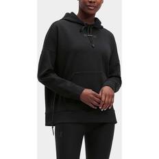 Damen - Stretchgewebe Pullover On Running Move Hoodie - Schwarz