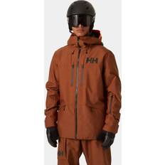 Herr - Orange - Skidor Jackor Helly Hansen Garibaldi 2.0, Skidjacka, Herr, Brun (XL(54)