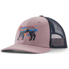 Violet Casquettes Patagonia Casquette Trucker Enfant - Couleur FLSM