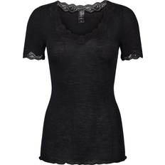 Briefs - Merinoull Kalsonger Calida Women Shortsleeve top Dam Kortärmade T-shirts Från Magasin Sort