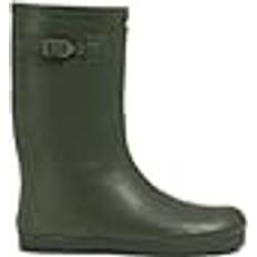Green Wellingtons Aigle Baby Rain Boots Woody-pop Fur 2 - Vert