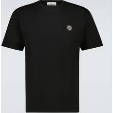 Stone Island Kläder Stone Island Compass cotton jersey T-shirt black (US 42)