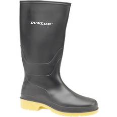 PVC Bottes en caoutchouc Dunlop 'Dulls' Wellingtons Black Infant