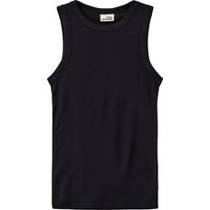Top Rib Jullie Sort år (140) T-Shirt
