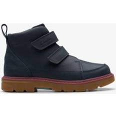 Pojkar Kängor Clarks Premium Lorcam Hi K Fashion Boot - Marinblå