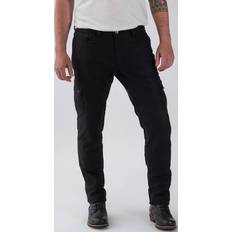 Rokker Black Jack Slim Cargo Pants - Black Unisex