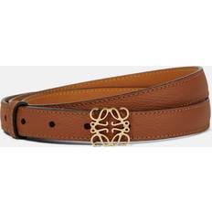 Loewe Anagram leather belt brown 80CM