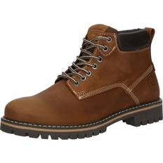 Jack & Jones Homme Bottines en Dentelle Jack & Jones Bottines À lacets JFWQUEENSWAY marron