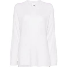 Oversized - Unisex Skjorter The Attico Asymmetric Cotton Poplin Shirt - White