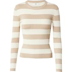JDY Sweatere JDY plum L/S O-Neck Pullover Knt 4512367 Humus Birch