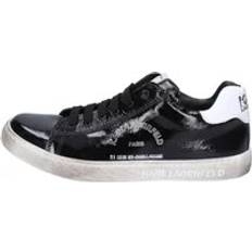 Karl Lagerfeld Shoes Karl Lagerfeld Damen schuhe sneaker schwarz lack ey88-39