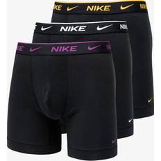 Elastano/Lycra/Spandex Ropa interior de hombre Bóxer Nike Brief 3-Pack - Negro