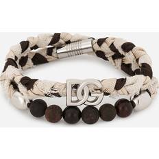 Men - Multicoloured Bracelets Dolce & Gabbana Braided Beaded Bracelet multi One