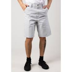 Maat W34 - Vrouw Shorts Carhartt WIP Single Knee Rinsed Basalt Shorts - Grijs