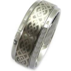 Les Trésors de Lily Tungsten Ring 'High Tech' grå metall