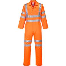 EN ISO 20471 Overalls Portwest Hi-Vis Polykatoen Overall RIS maat Small, Orange