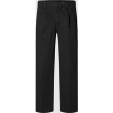 Selected Homme Bukser & Shorts Selected Homme 220-Loose Art Bukser, Black, W33/L32