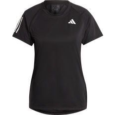 Dam - Svarta - Tennis Överdelar Adidas Club T-shirt Damer Svart