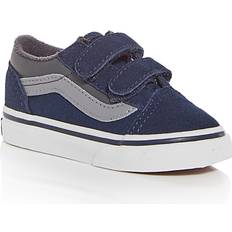 Vans Girl's Old Skool V Tod Kids Shoes Navy