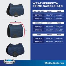 Saddles & Accessories Weatherbeeta Prime All Purpose Saddle Pad - Marron