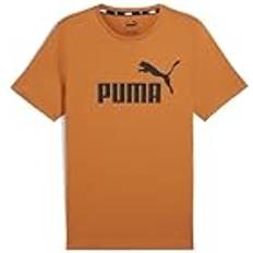 Beige - Unisex T-Shirts Puma ESS Logo Tee Herren T-Shirt