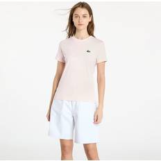 Lacoste 46 T-shirts Lacoste Crew Neck T-Shirt with Short Sleeves - Pale Pink
