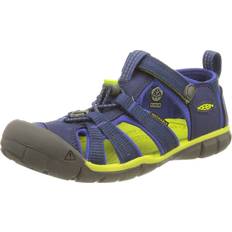 Keen Seacamp Cnx Sandaler Unisex Barn, Blå djup Chartreuse, 19