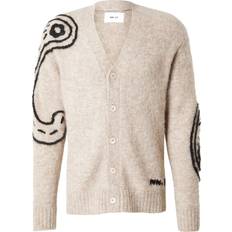 Homme - Laine Cardigans NN07 Kyle Alpaca Wool Cardigan - Beige