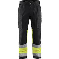 Blåkläder 54 - Herre - Stretch Arbejdsbukser Blåkläder High Vis Arbeitshose mit Stretch, schwarz gelb