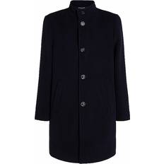 Cappotto di Lana - Uomo Cappotti Tommy Hilfiger Cappotto di mezza stagione 'Smart Casual' - Nero