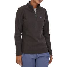 Hiking - Women Sweaters Patagonia Women's R1 Air 1/2-Zip Pullover, XXL, Black