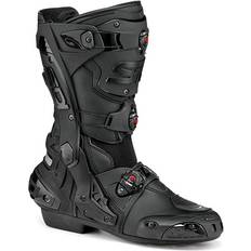 Tekstil Motorcykelstøvler Sidi Rex, Stiefel Schwarz/Schwarz