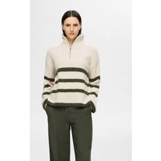 Selected Damen Pullover Selected Half-zip Pullover