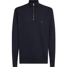 Tommy Hilfiger Quarter-Zip Fleece Sweatshirt DESERT SKY