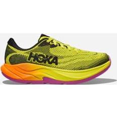 Hoka Women's Rincon Road Running Shoes in Citrus/Black