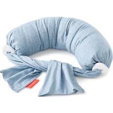 Bbhugme Adjustable Nursing Pillow Kit Blue Melange