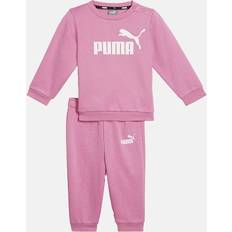 Multifärgade Tracksuits Barnkläder Puma Essentials Minicats Crew Neck Jogger Suit Toddler Sweatshirt, Pink Sweatshirt, 12-18M Sweatshirt, Shoes