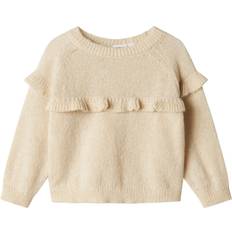 Ragazza Maglioni di Lana Name It Long Sleeved Knitted Pullover