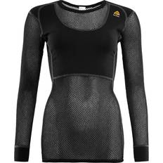 Aclima WoolNet Crew Neck Shirt - Jet Black