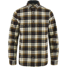 Fjällräven Singi Heavy Flannel Shirt Chalk White/Dark Navy