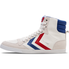 41 - adidas Superstar Schuhe Hummel Slimmer Stadil - White/Blue/Red/Gum