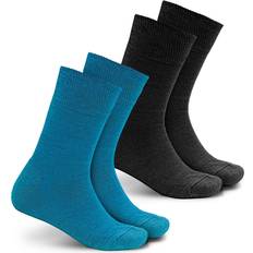 Devold Bekleidung reduziert Devold Kid's Daily Merino Sock 2-Pack Multifunktionssocken Gr 31-34 blau