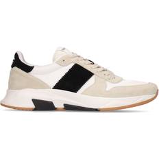 Tom Ford Suede & Tech Low Top Sneakers