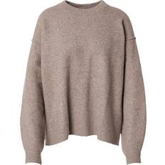 Weekday Pullover 'Funda' greige