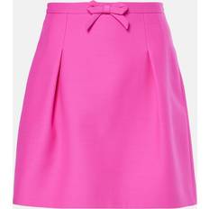 Valentino Nederdele Valentino Crepe Couture miniskirt pink