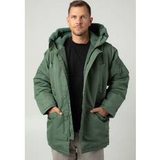 Carhartt WIP Work In Progress Hooded Olten Parka Coat - Duck Green