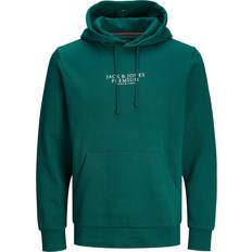 Herre - Hoodies - Uld Sweatere Jack & Jones Logo Hættetrøje